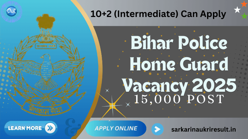 Bihar Police Home Guard Vacancy 2025 check now 1 Bihar Police Home Guard Vacancy 2025