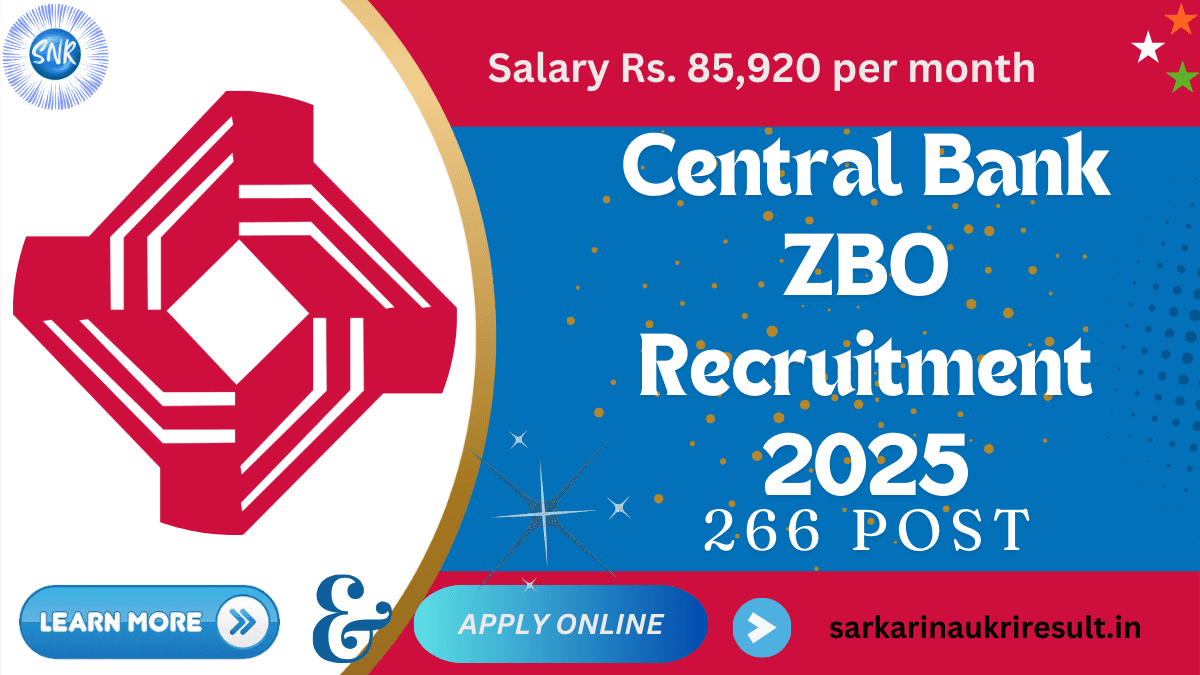 Central Bank ZBO Recruitment 2025 | Apply Now 1 Central Bank ZBO Recruitment 2025