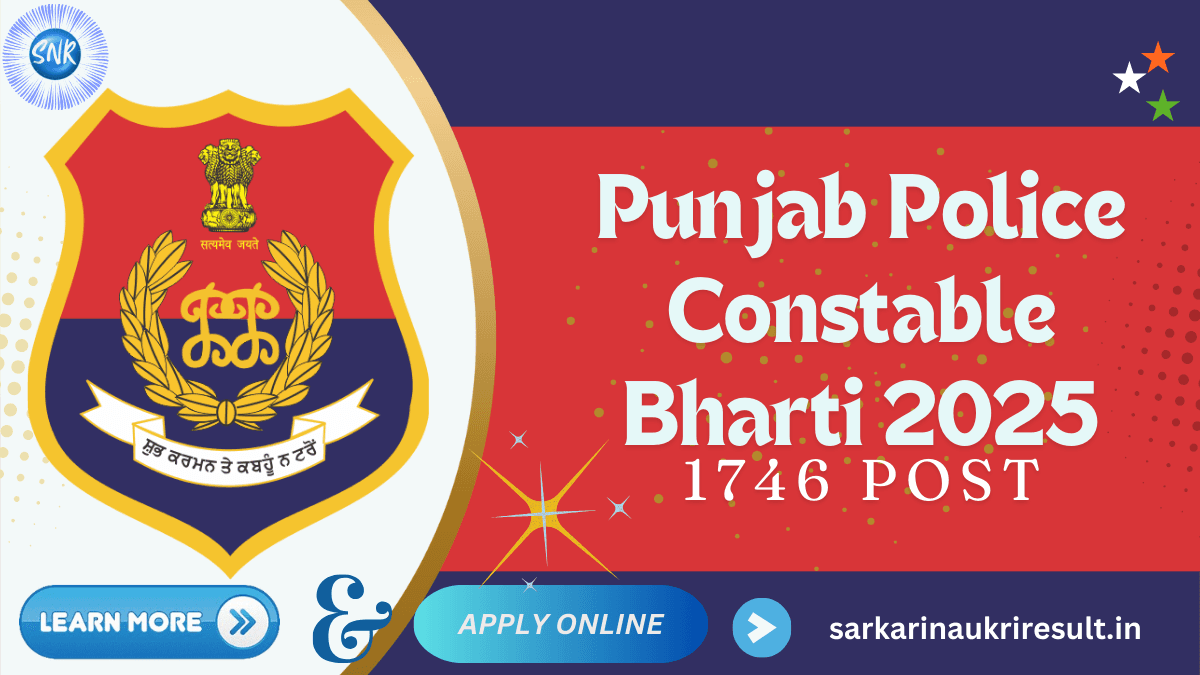 Punjab Police Constable Recruitment 2025 1 Punjab Police Constable Recruitment 2025