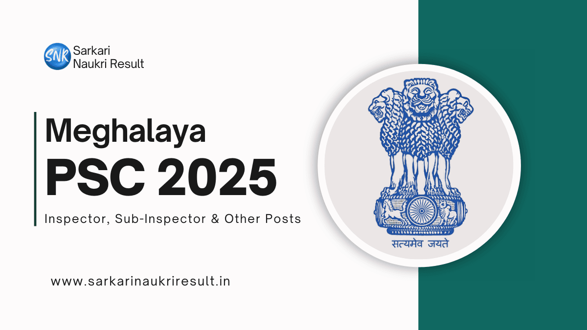 MPSC Recruitment 2025