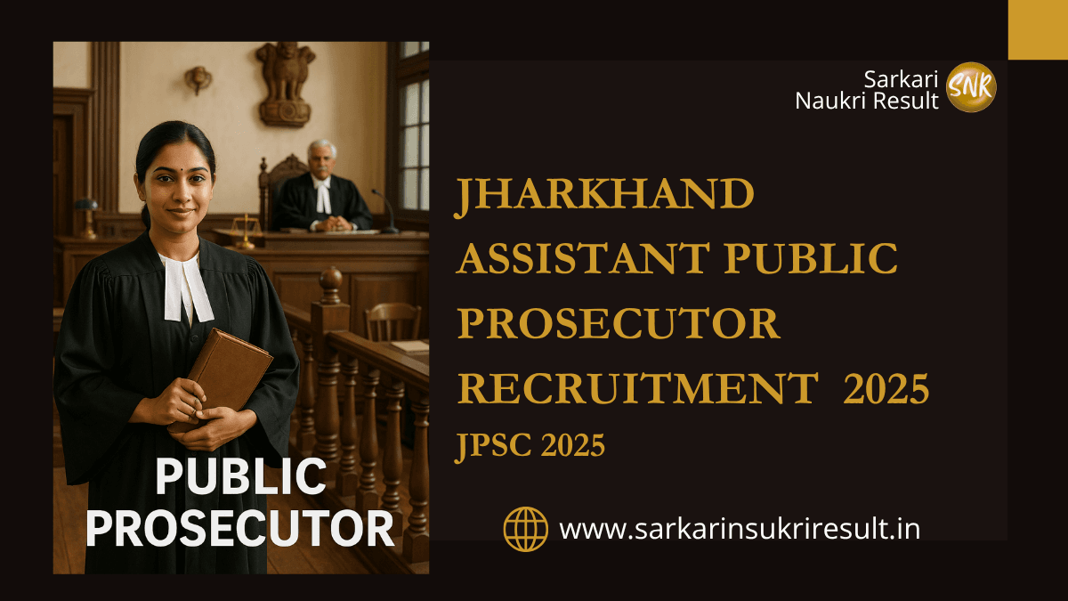 Check Notification And Online Apply Now for Jharkhand Assistant Public Prosecutor Recruitment 2025 1 Jharkhand Assistant Public Prosecutor Recruitment 2025