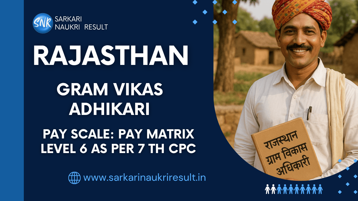 Apply Now for Rajasthan VDO Recruitment Notification 2025 for 850 Post of Village Development Officer In Rajasthan 1 Rajasthan VDO Recruitment Notification 2025