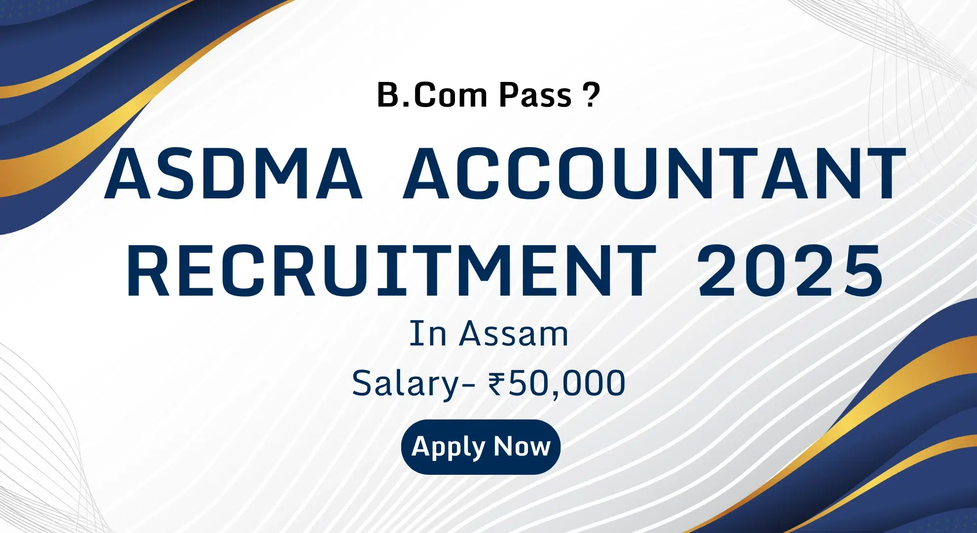 ASDMA Accountant Recruitment 2025