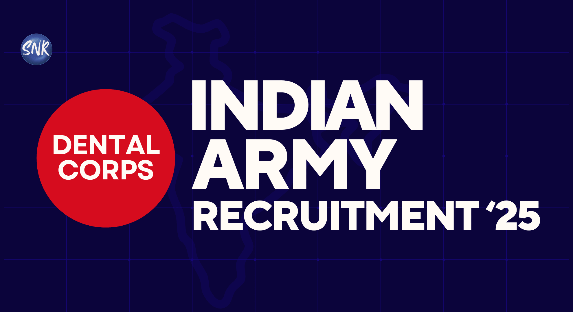 Army Dental Corps Recruitment 2025