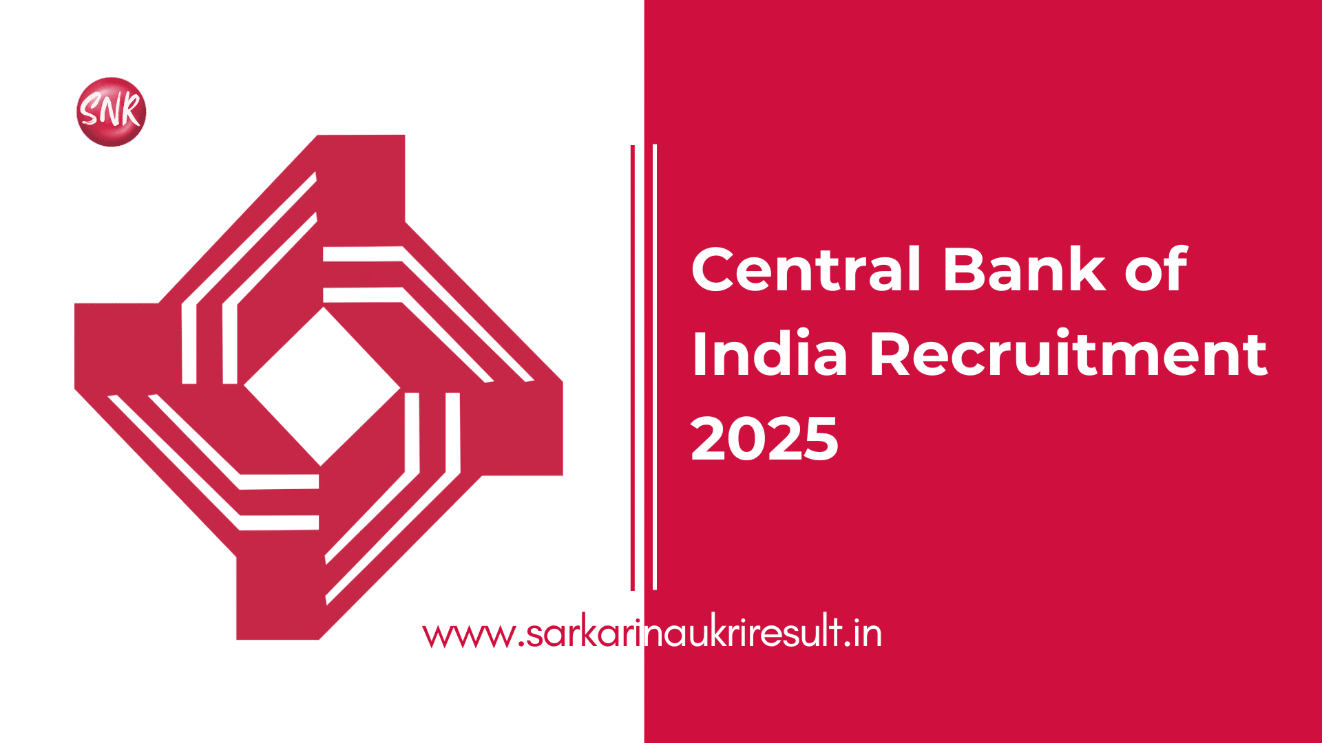 Central Bank of India RSETI Vacancy 2025