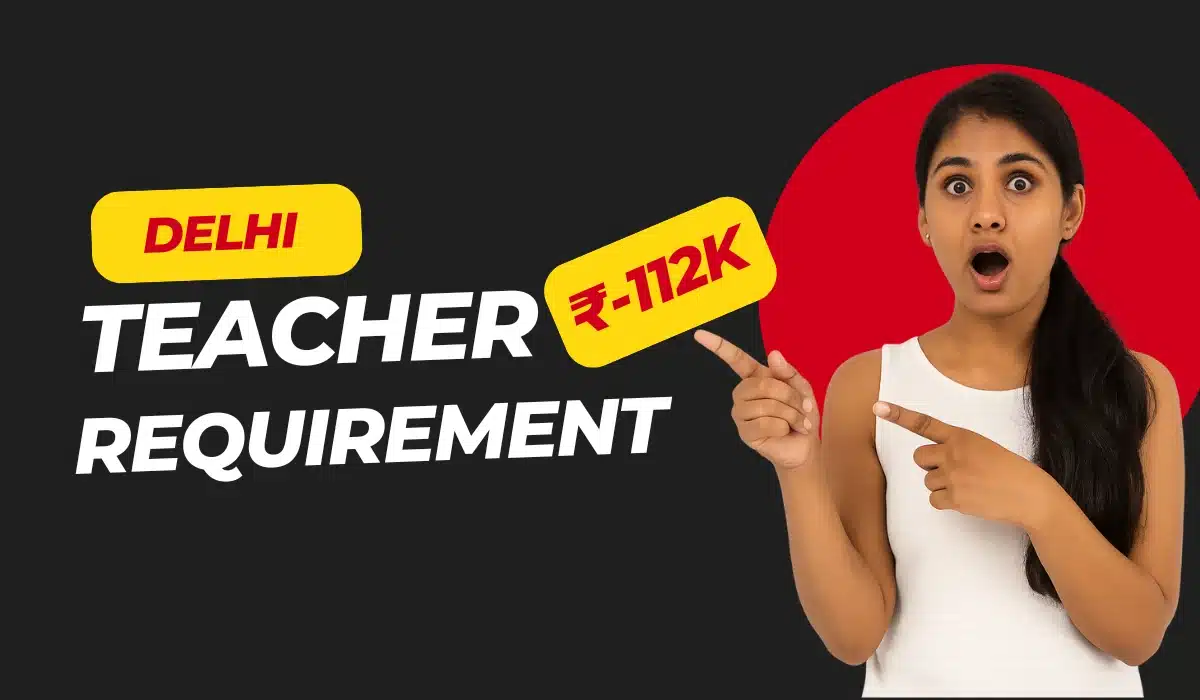 DSSSB Primary Teacher Vacancy 2025