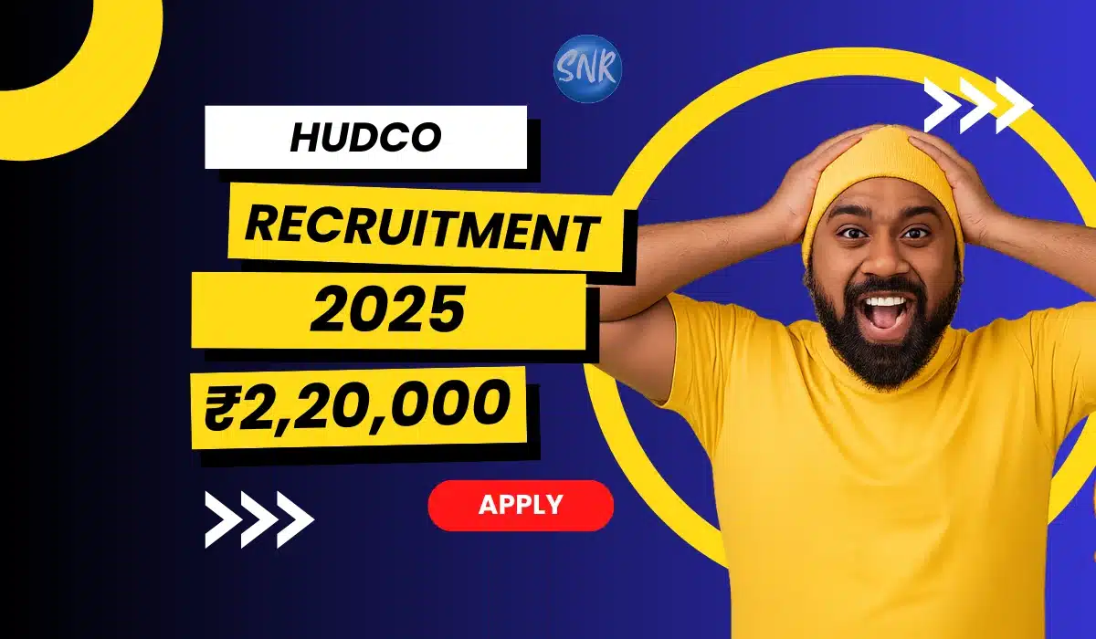 HUDCO Recruitment 2025
