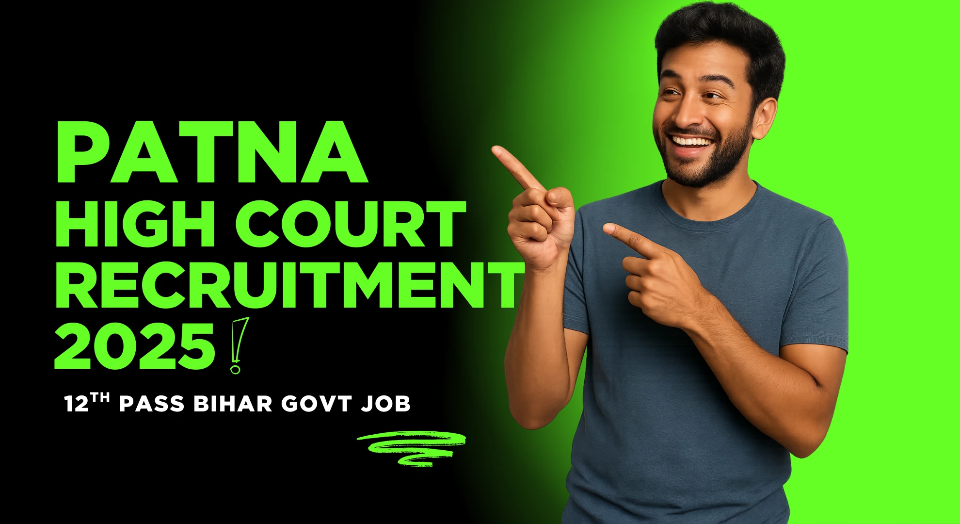 Patna High Court Stenographer Recruitment 2025