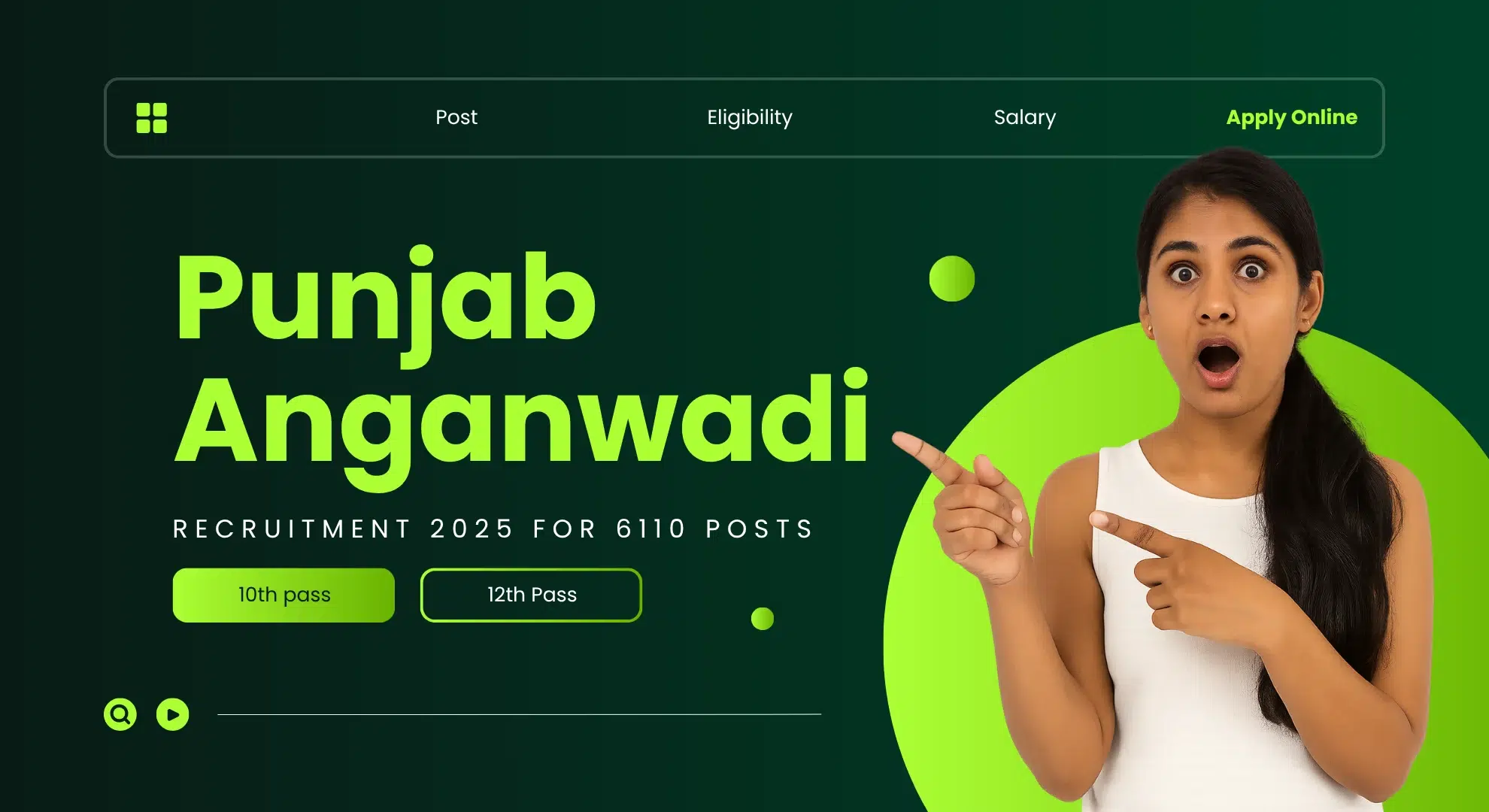 Punjab Anganwadi Recruitment 2025 Apply for 6110 Worker & Helper Posts