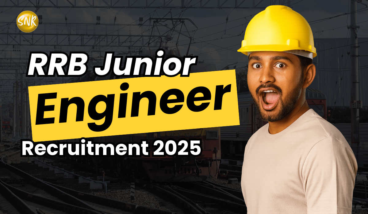 RRB Junior Engineer Recruitment 2025
