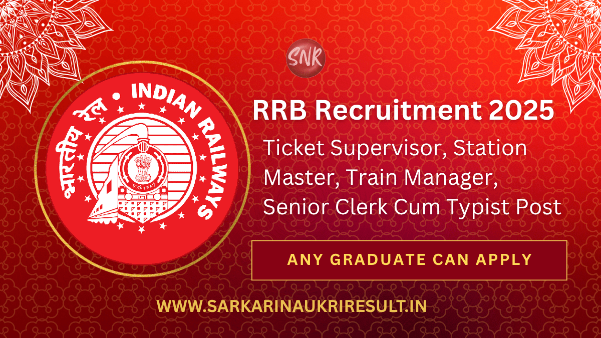 RRB NTPC Recruitment 2025