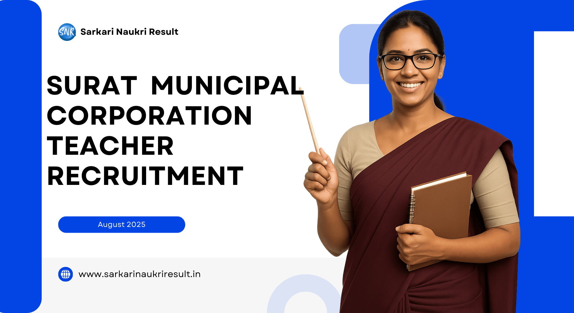 Surat Municipal Teacher Recruitment 2025