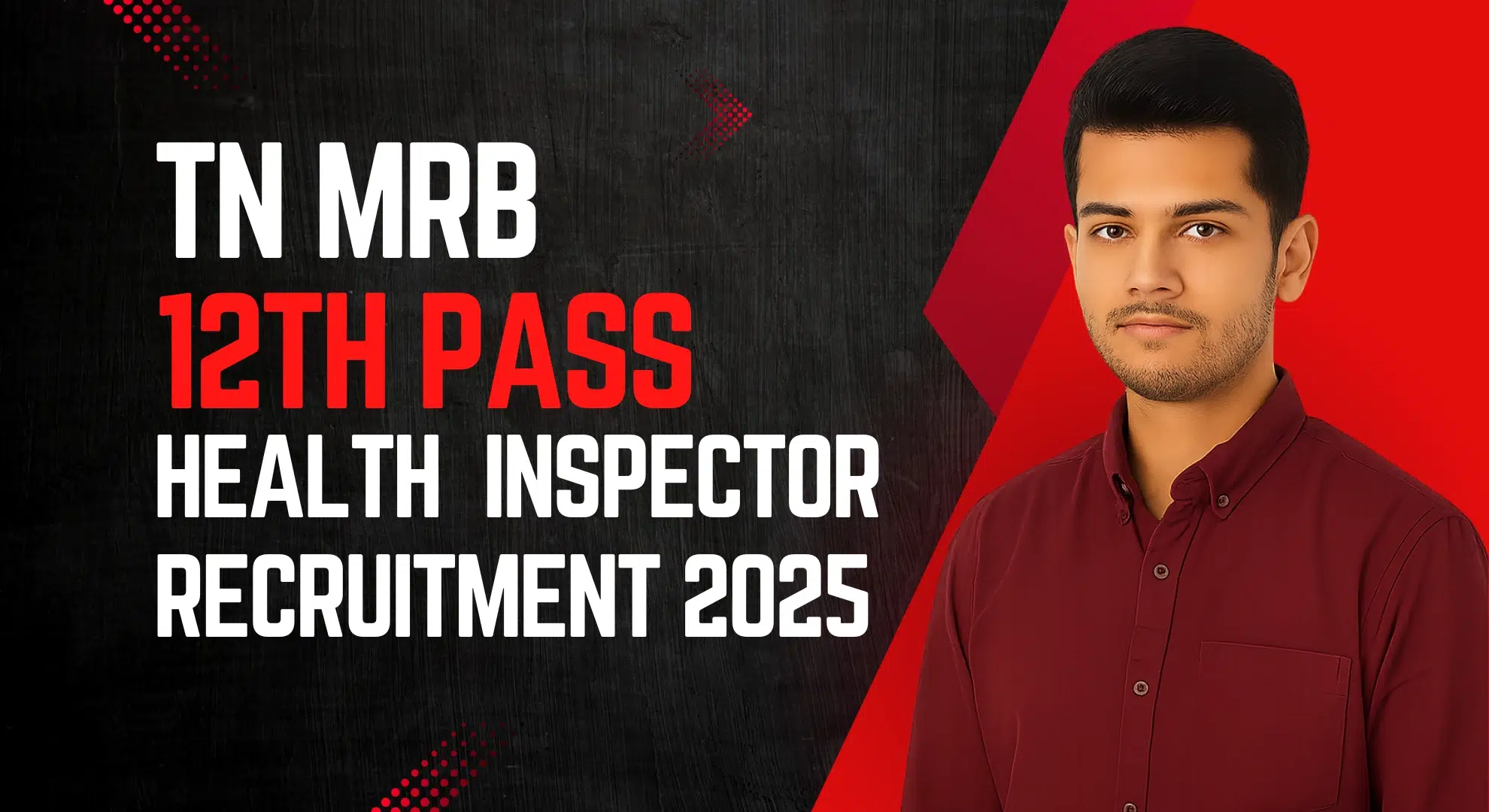 TN MRB Health Inspector Recruitment 2025