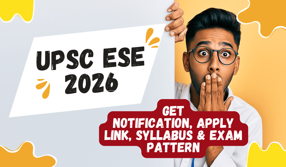 UPSC Engineering Services Examination 2026